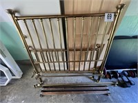 Full Size Brass Bed