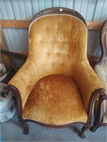 Antique Parlor chair ( good condition)