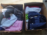 2 large boxes of woman size 2&3x winter clothing