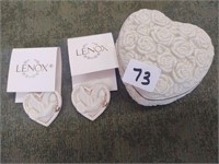 Lenox pins & trinket box