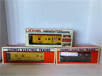Vintage Lionel Train cars
