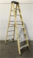 Green Bull 8' Fiberglass Step Ladder