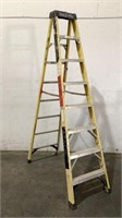 Green Bull 8' Fiberglass Step Ladder