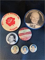 Antique & vintage buttons pin backs