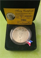 1985 Liberty Trade Silver