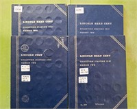 Lincoln Cent  Books - Partially Filled