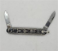 Colonial Masonic 2 Blade Pocket Knife