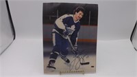 Carte de hockey  autographié Gaston Gingras