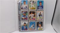 Lot de 132 cartes de baseball TOPPS 1950-1980
