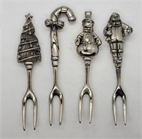 1999 Wallace Silversmith's Hors D'oeuvres Forks