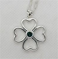 Talbots Lucky Clover Necklace