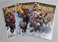 2007 Marvel The Initiative Avengers #1-3