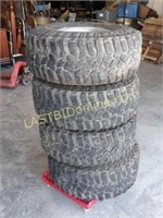 Set of Cooper Tires 35x12.5 R15LT on 5 lug Rims
