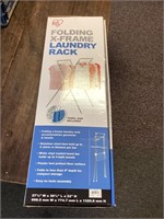 Folding laundry rack new in box