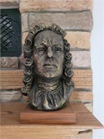 1973 Austin Production vintage Bach head bust