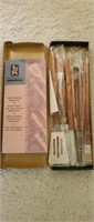 Gourmet 5 piece heavy duty BBQ set, new