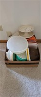 Box of assorted Tupperware, #3