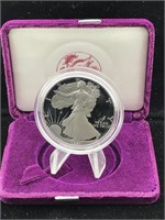 1991 Silver Eagle Proof 1oz 999 Silver