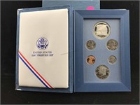 1987 Silver Prestige US mint set