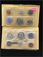 2-1964 Silver US mint sets