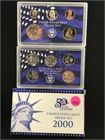 2000 US mint proof set