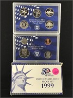 1999 US mint proof set
