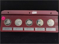 Sterling Coins set 4.25 oz troy Comm society II