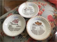 Watkins Ceramic Pie Dishes