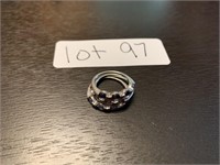 Tanzanite Ombre Ring Set