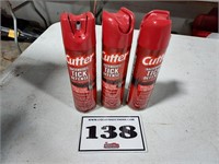3 cans of cutter