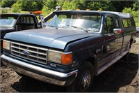 1987 Ford F250 XL Extended Cab With Cap