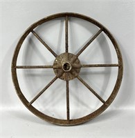 Vintage Cast Iron Implement Wheel