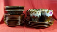 Brown Stoneware Dishes