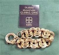 Gold Bracelet IMAN