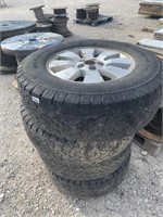 (4) LT265/70R17 Tires w/ Rims