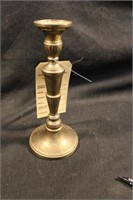 Vintage Brass Candlestick 10.25" Tall