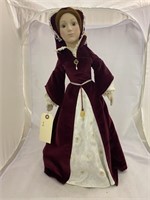 Porcelain Doll with Stand