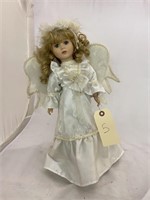 Porcelain Doll with Stand