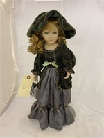 Procelain Doll with Stand