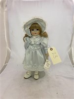 Porcelain Doll with Stand