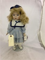 Keepsake Porcelain Doll with Stand