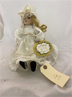 Crown Fine Porcelain Doll