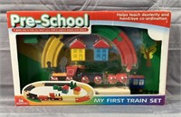 New Pre-School Wooden Train Set