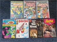 Vintage marvel DC comics and more comic books