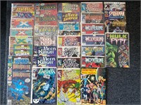 Marvel silver surfer wolverine & more comic books