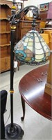 Modern Stained Glass Floor Lamp