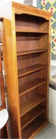 Oak Open Bookcase