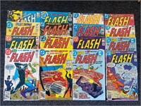 Vintage DC comics the flash comic books