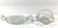 Glass Trinket Dish & Bowl