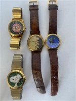 Peanuts and Tinker Bell watches